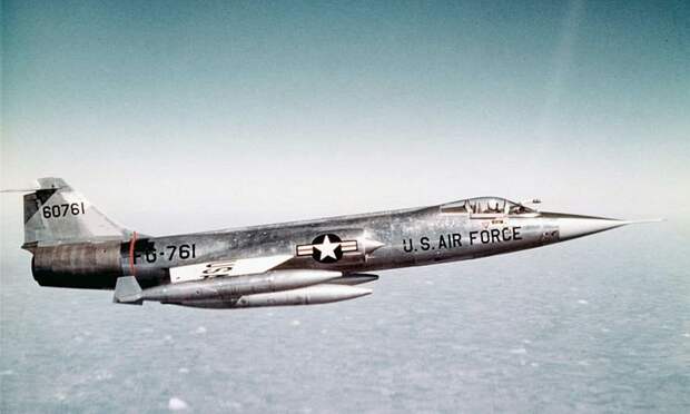 Звездный боец: истребитель Lockheed F-104 Starfighter