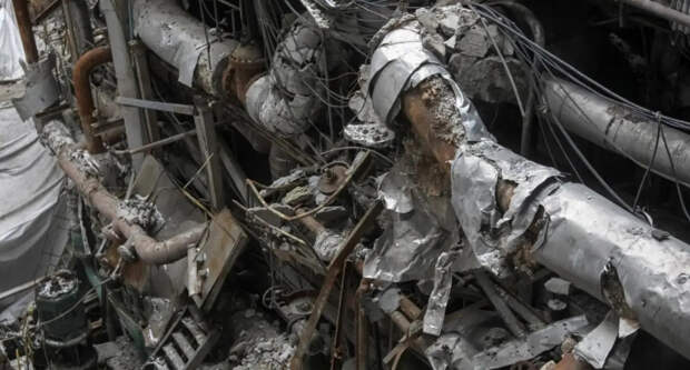 Противник показал последствия ударов по одной из украинских ТЭЦ