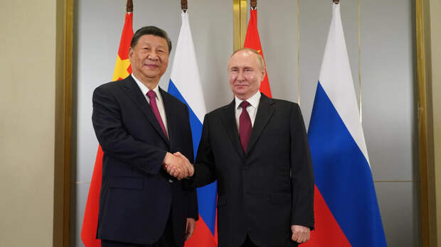 Путин и Си Цзиньпин поздравили друг друга с Новым годом