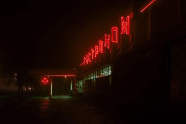 Фотографии окраин российских городов в стилистике «Бегущего по лезвию» (14 фото)
