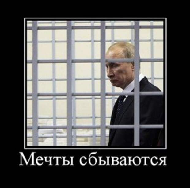 Путин за решеткой фото