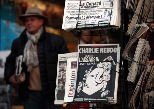 Charlie Hebdo опубликовал карикатуру на брюссельские теракты Charlie Hebdo опубликовал карикатуру на брюссельские теракты