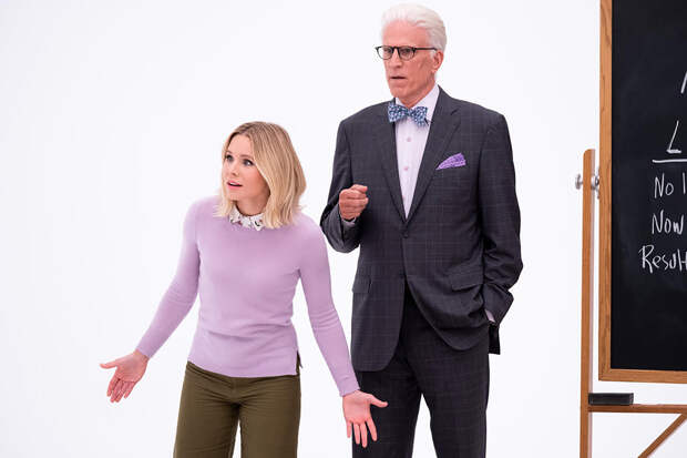 Kristen Bell, Ted Danson, The Good Place | Photo Credits: NBC, Colleen Hayes/NBC