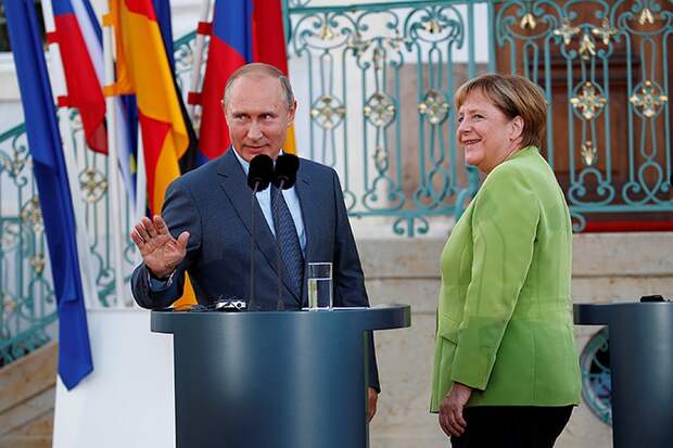 Разговор Путина и Меркель продлился больше трех часов.