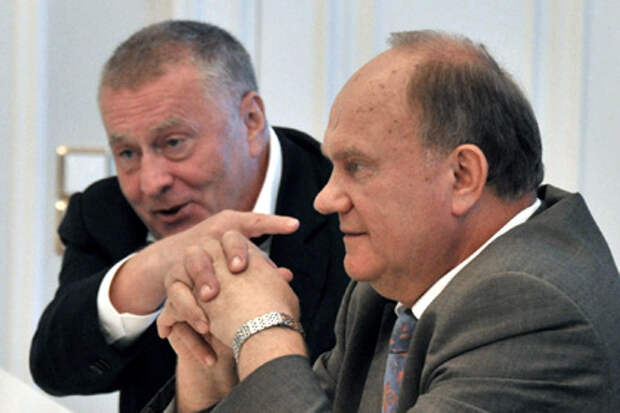 На Украине завели дела на Зюганова и Жириновского На Украине завели дела на Зюганова и Жириновского