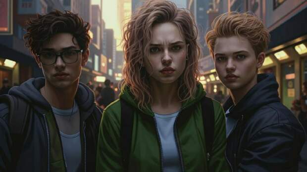 Молодежь / Изображение сгенерировано с помощью нейросети Kandinsky by Sber AI / amic.ru