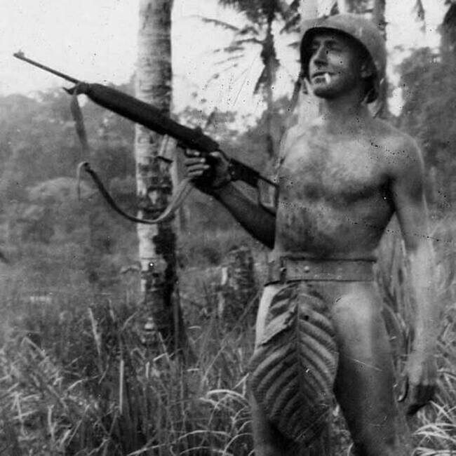Морской пехотинец США на островах в Тихом Океане, 1941 – 1945 год. Морской пехотинец США на островах в Тихом Океане, 1941 – 1945 год.