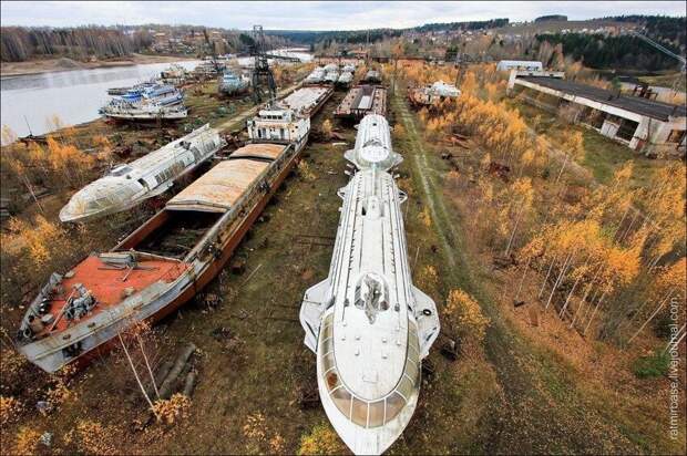 Кладбище кораблей в Перми