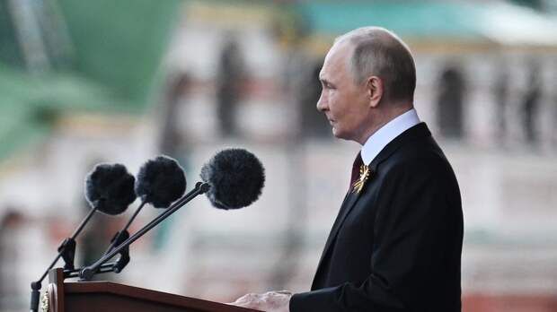 Опубликована полная речь Путина на параде Победы