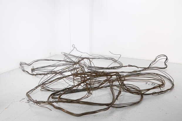Анна Желудь, тотальная инсталляция «Абзац» в PA Gallery, 2025 год
