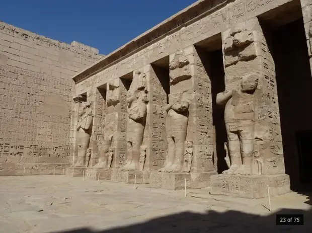 Реставрация западных Фив