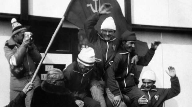 1972 год. Саппоро. Эстафетная четверка.