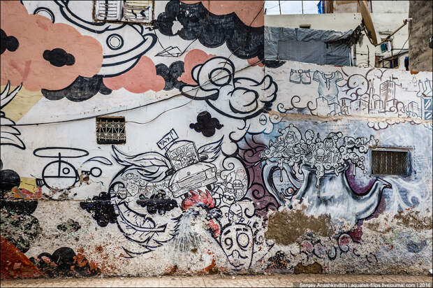 Крутые граффити Касабланки