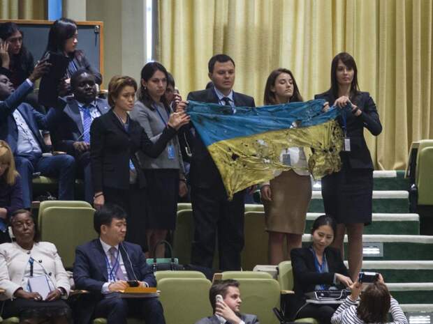 Картинки по запросу украинский флаг в оон