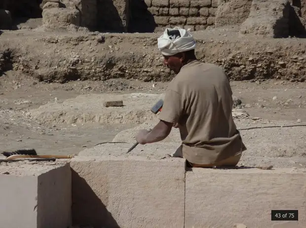 Реставрация западных Фив