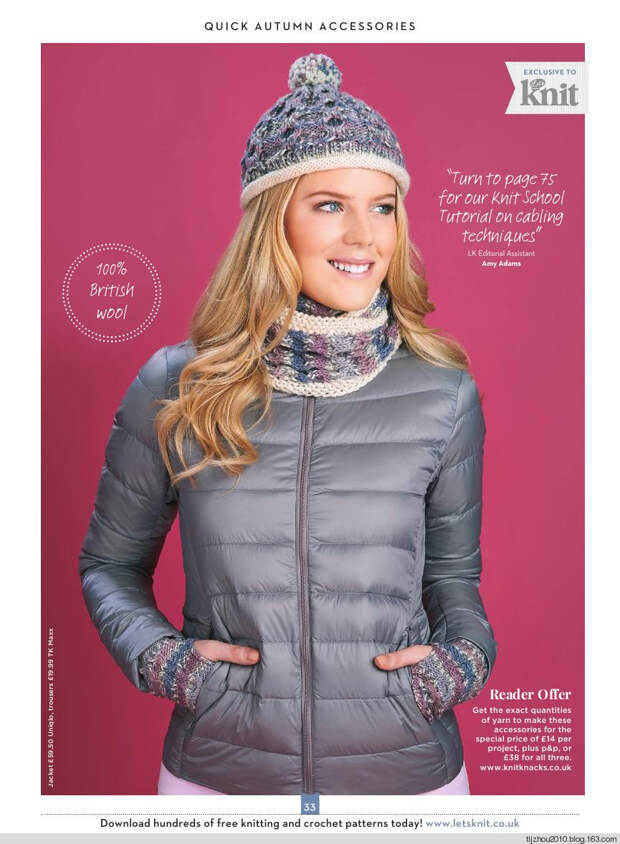 Lets Knit Issue 83 2014 - 紫苏 - 紫苏的博客 Lets Knit Issue 83 2014 - 紫苏 - 紫苏的博客
