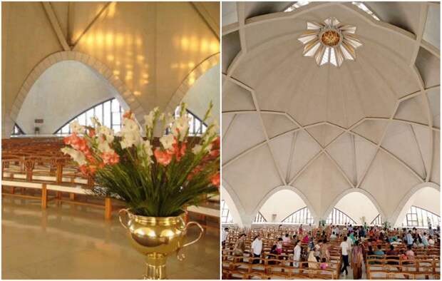 Масштабное и красивейшее в мире религиозное здание было построено из белоснежного пентелийского мрамора.| Фото: pinterest.com/ atozallnews.blogspot.com.