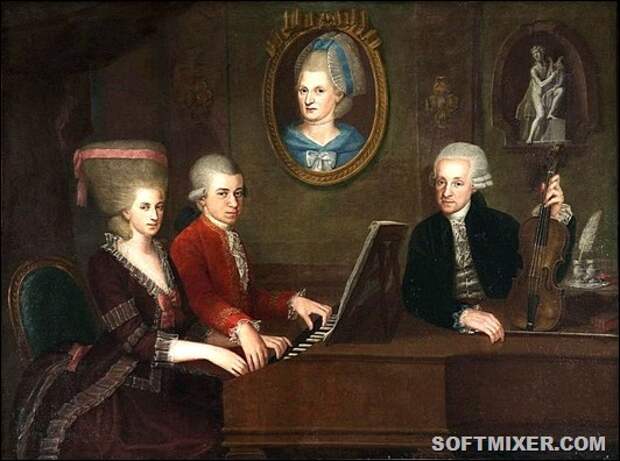 Croce_MozartFamilyPortrait