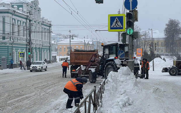 Рязань готовится к сильному снегопаду