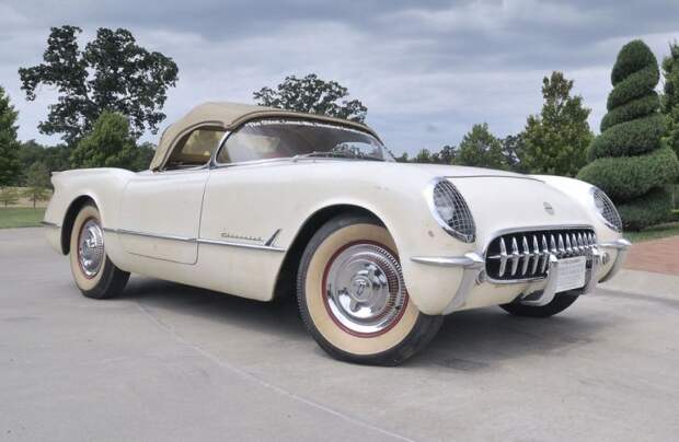 Замурованный в подвале Chevrolet Corvette corvette, chevrolet, авто