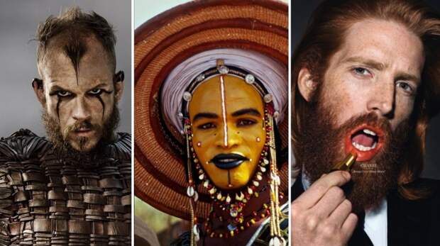 Почему мужчины красятся: Всемирная история мужского макияжа