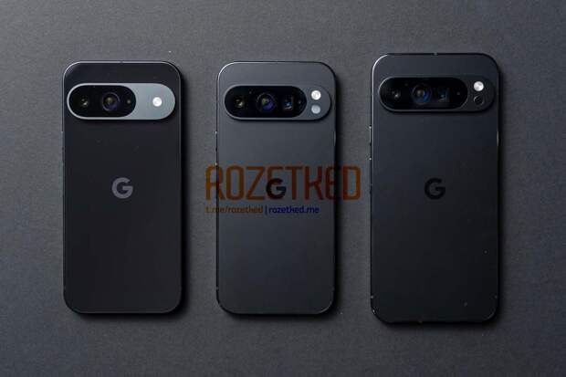 Издание Rozetked проверило три модели еще не вышедших Google Pixel 9 в AnTuTu