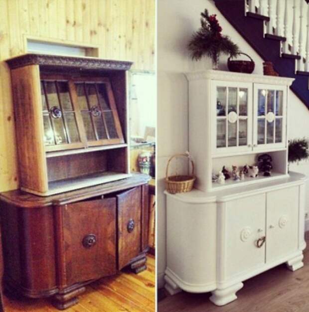 Интересные переделки старой мебели: до и после 6