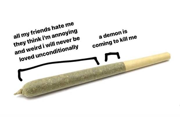 мем Секции косяка (Уровни потребления, Sections of a joint)