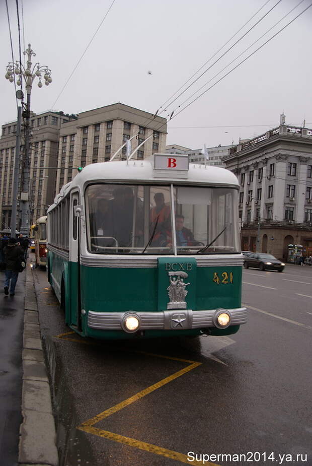 Парад троллейбусов