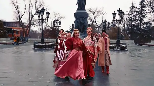 Крымчане присоединились к акции #Россия_Мы