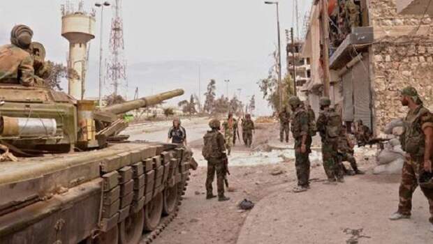 Армия Сирии освободила город Хан аш-Ших в районе Дамаска