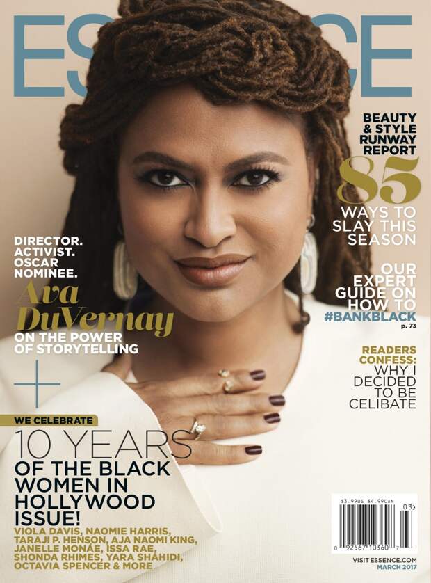 Ava DuVernay Covers Essence’s “Black Women in Hollywood” March 2017 Issue