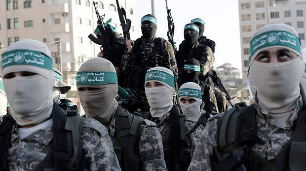 Члены военного крыла ХАМАС в Газе
