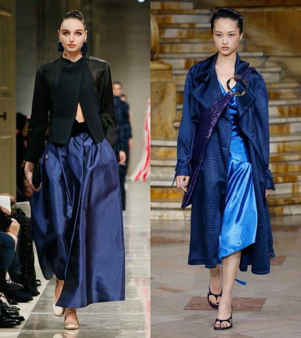 Как носить синий - самый модный цвет 2020 года фото №8