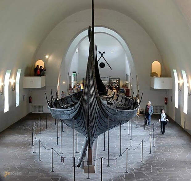 Корабль викингов Осеберг, Музей кораблей викингов.