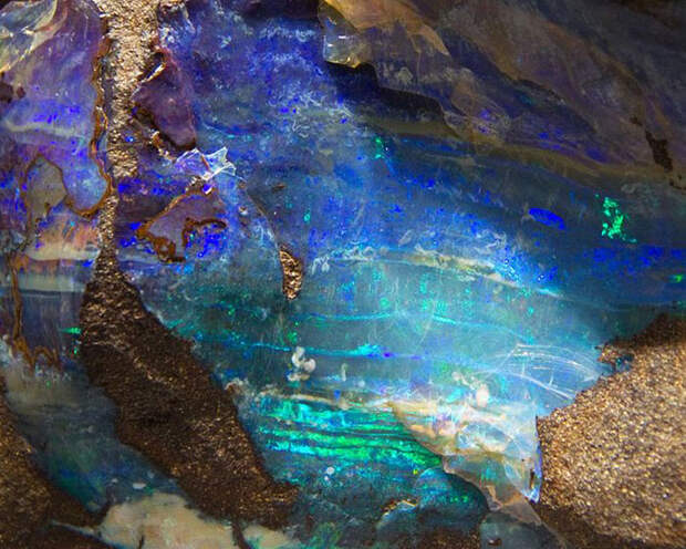 Сияющий опал: 10 удивительных фактов о самом красивом драгоценном минерале