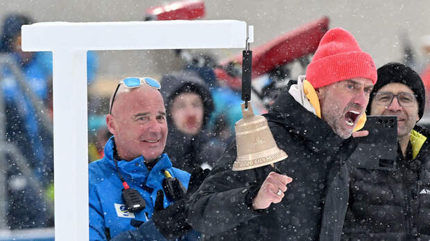 Клопп принял символическое участие в мужской биатлонной эстафете на Олимпиаде