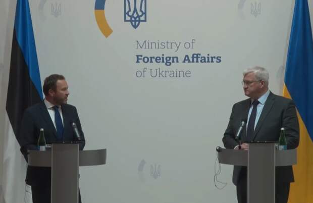 Главы эстонского и украинского МИД потребовали от России совсем прекратить удары