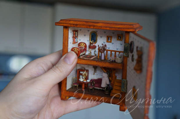 Художница создает волшебный мир сказки в миниатюре искусство, кукольные домики, миниатюрные дома, своими руками