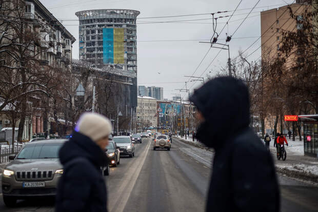 Жители Киева перекрыли автомагистраль