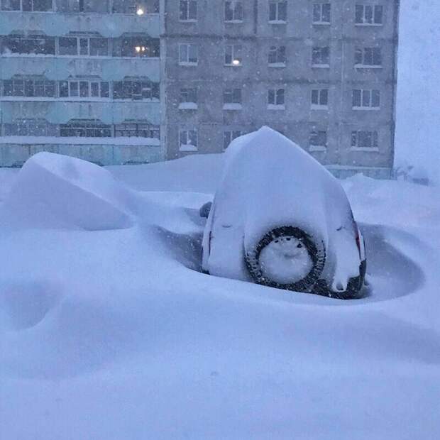 Горшочек, не вари: Норильск в снегу