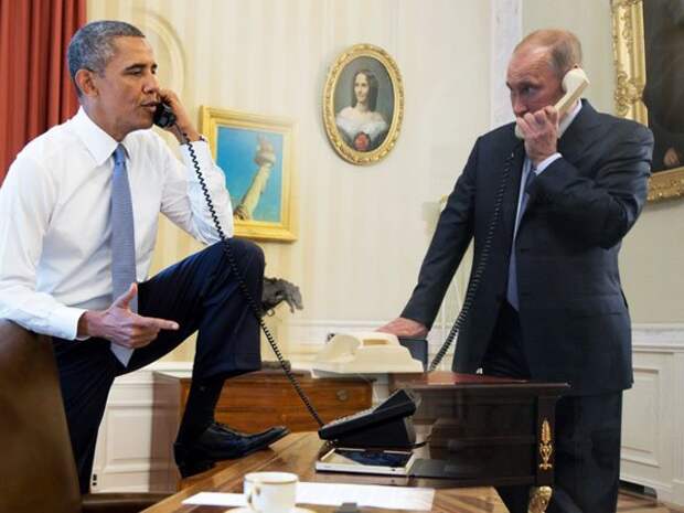 СМИ: Обама звонил Путину по «красному» каналу связи