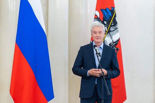 Путин отметил широкую поддержку Собянина среди москвичей Фото: М. Мишин mos.ru. Пресс-служба мэра и Правительства Москвы