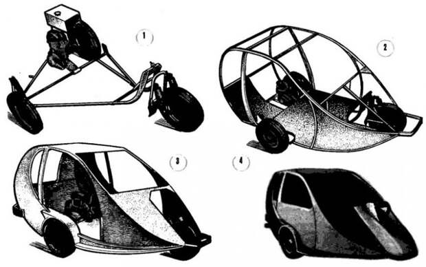 авто, мини авто, трехколесные авто