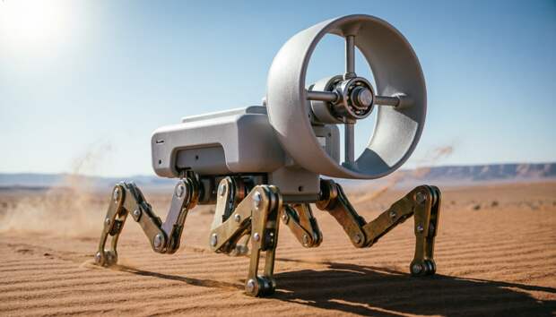 Прототип исследовательского робота передвигается только за счет энергии ветра