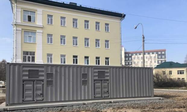 В Архангельской областной клинической больнице запустили кислородную станцию