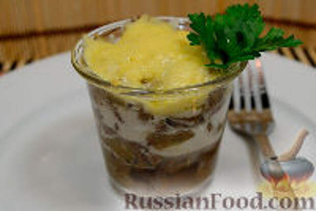 Фото к рецепту: Закуска из куриной печени