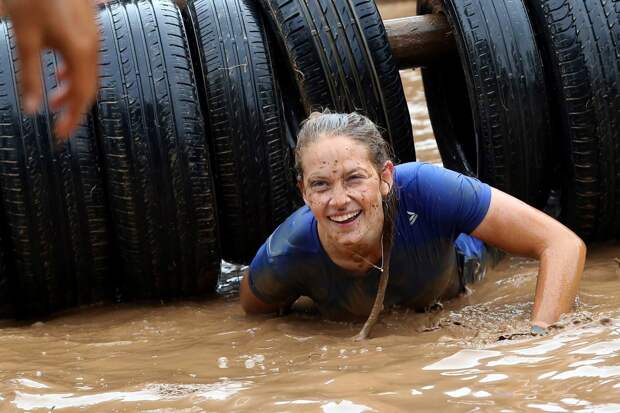 Ежегодная гонка по грязи Run Mud в Тель-Авиве