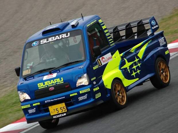 Subaru Sambar - кастомный японский кей-кар #subaru, кей-кар, тюнинг