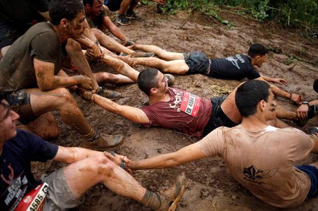 Ежегодная гонка по грязи Run Mud в Тель-Авиве